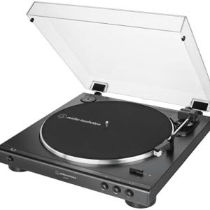 Audio-Technica AT-LP120XBT-USB-BK Wireless Direct-Drive Turntable, Black